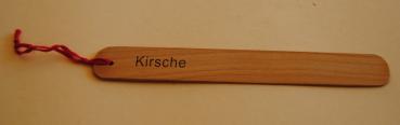 Lesezeichen aus Holz Kirsche